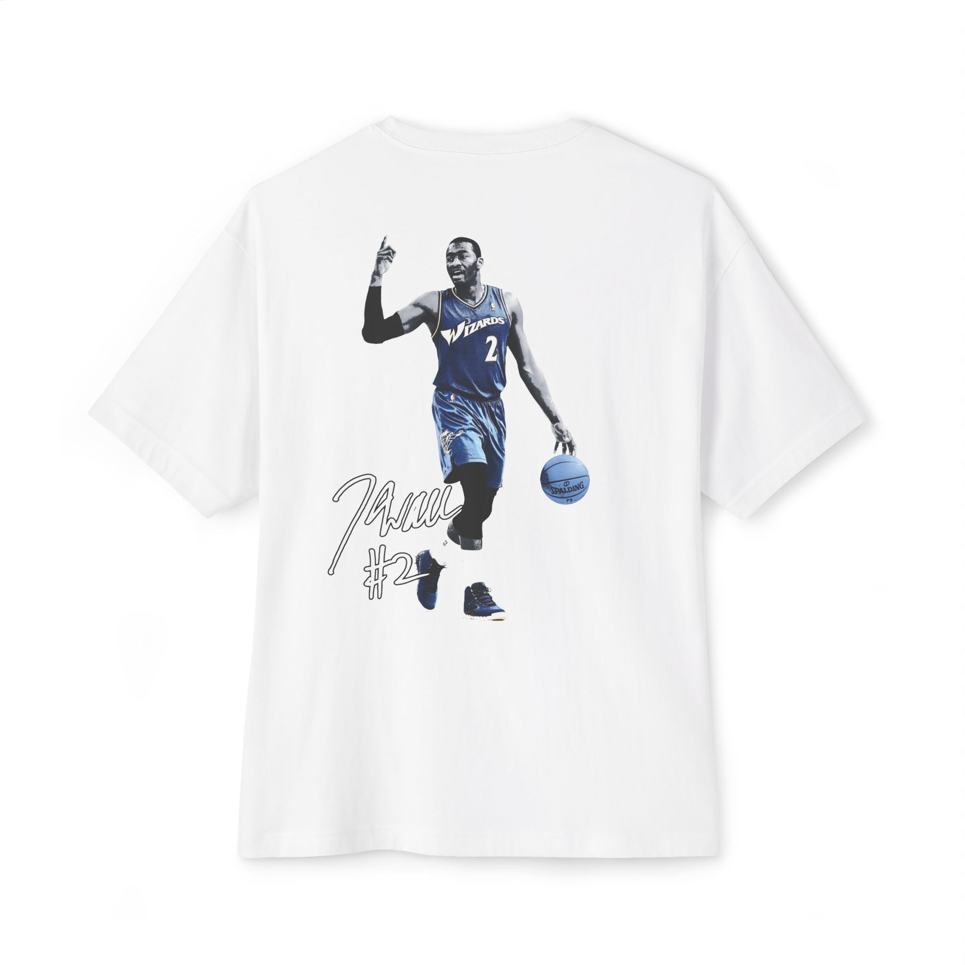 John Wall Wizards Heavyweight Graphic T-Shirt