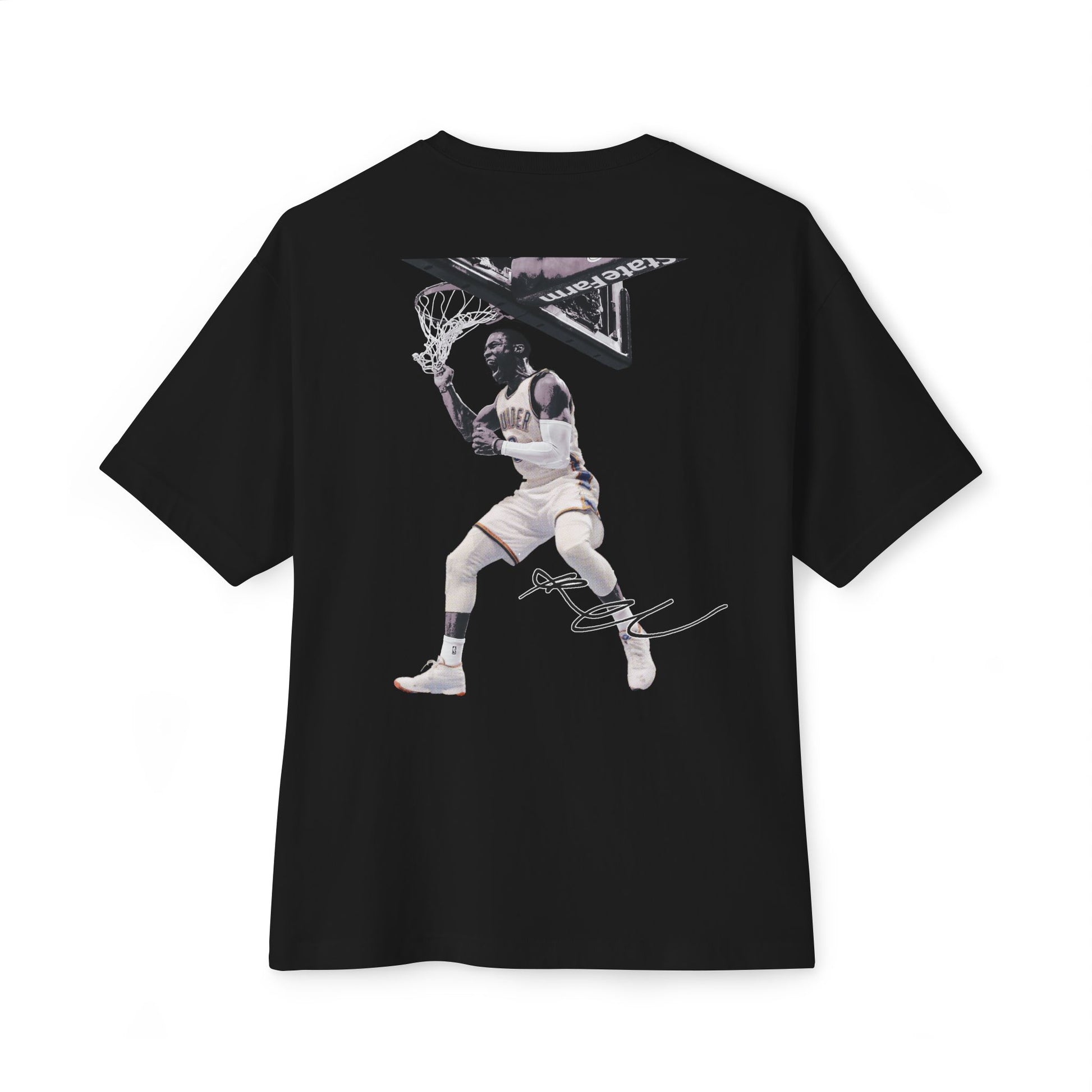 Russel Westbrook OKC Thunder Heavyweight Graphic T-Shirt