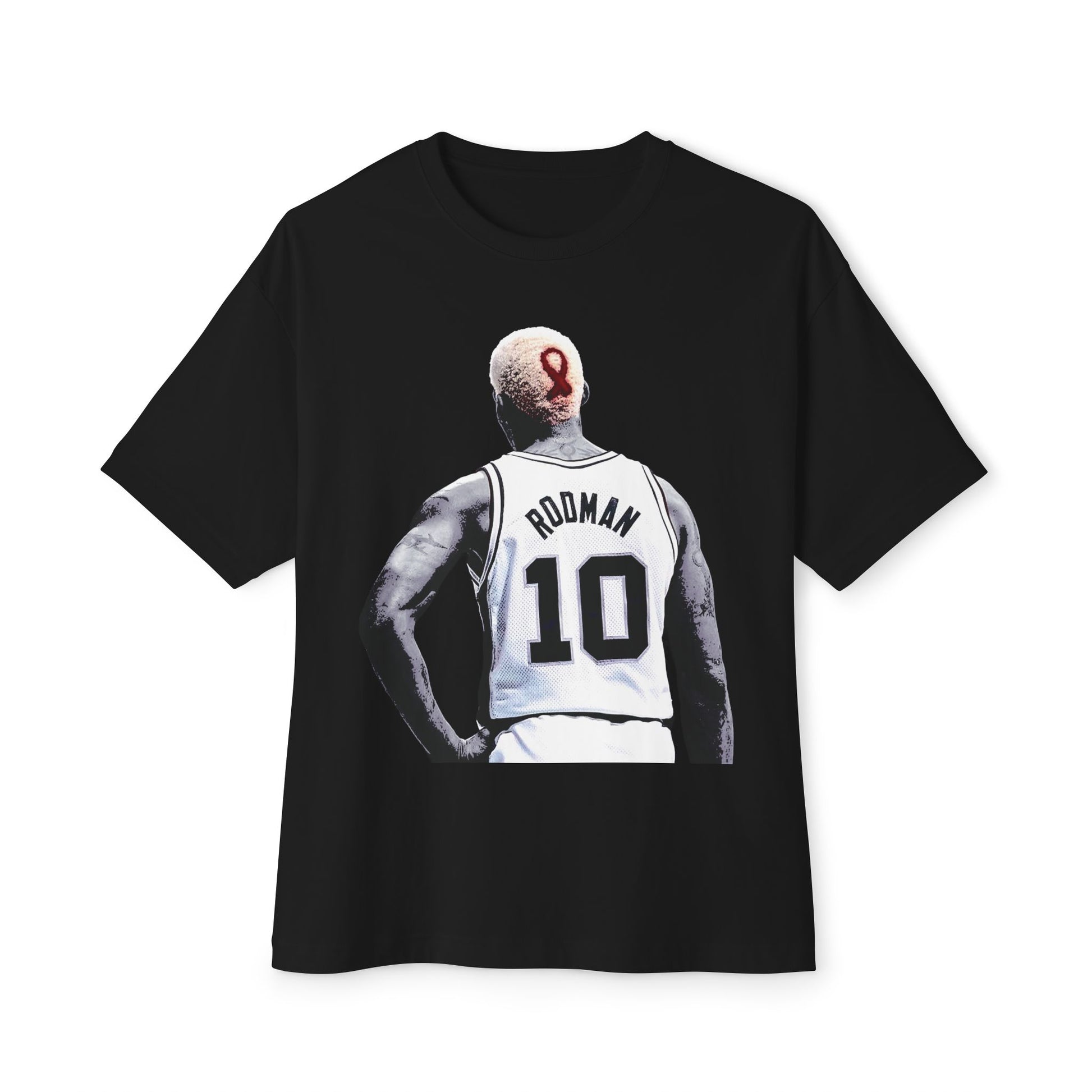 Dennis Rodman Spurs Heavyweight Graphic T-Shirt
