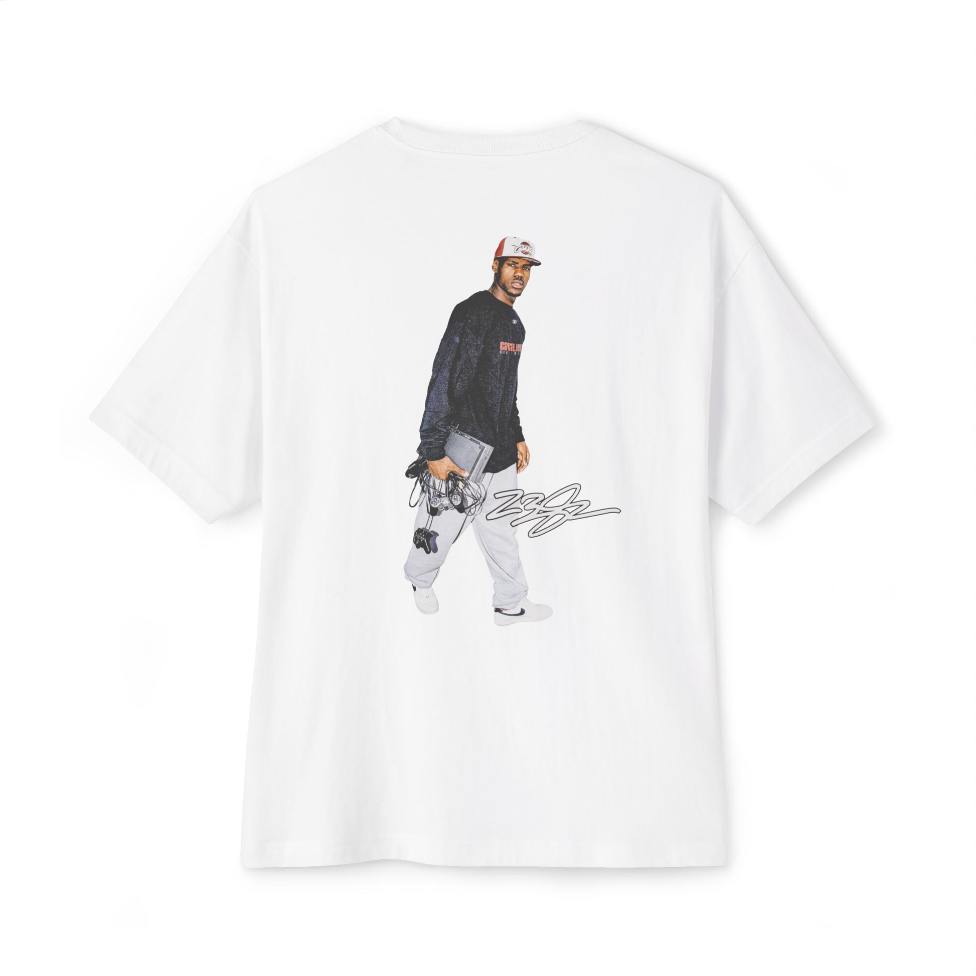 2000s Retro Lebron James Heavyweight Graphic T-Shirt